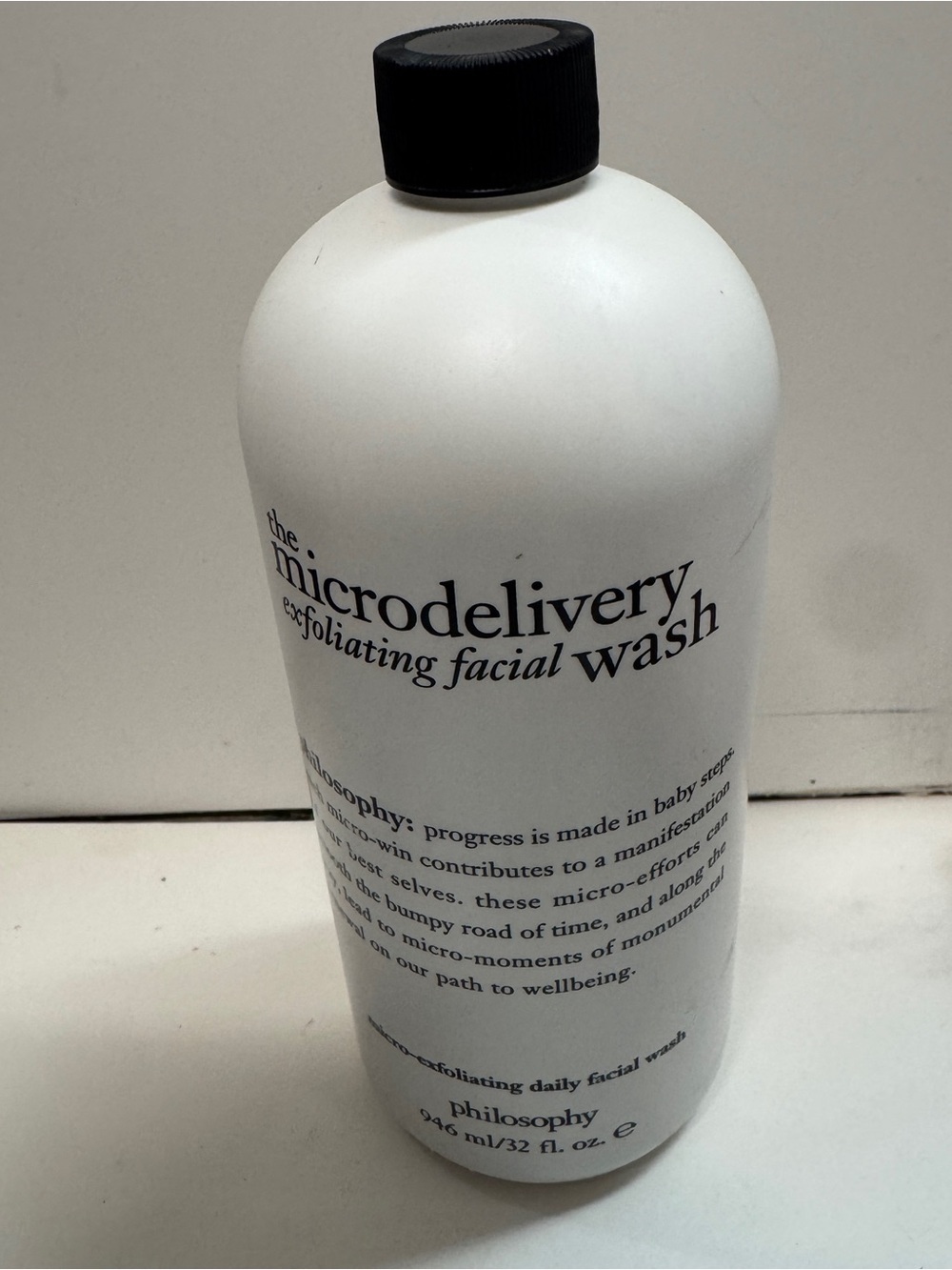 Philosophy Microdelivery Daily Exfoliating Facial Wash 32 OZ